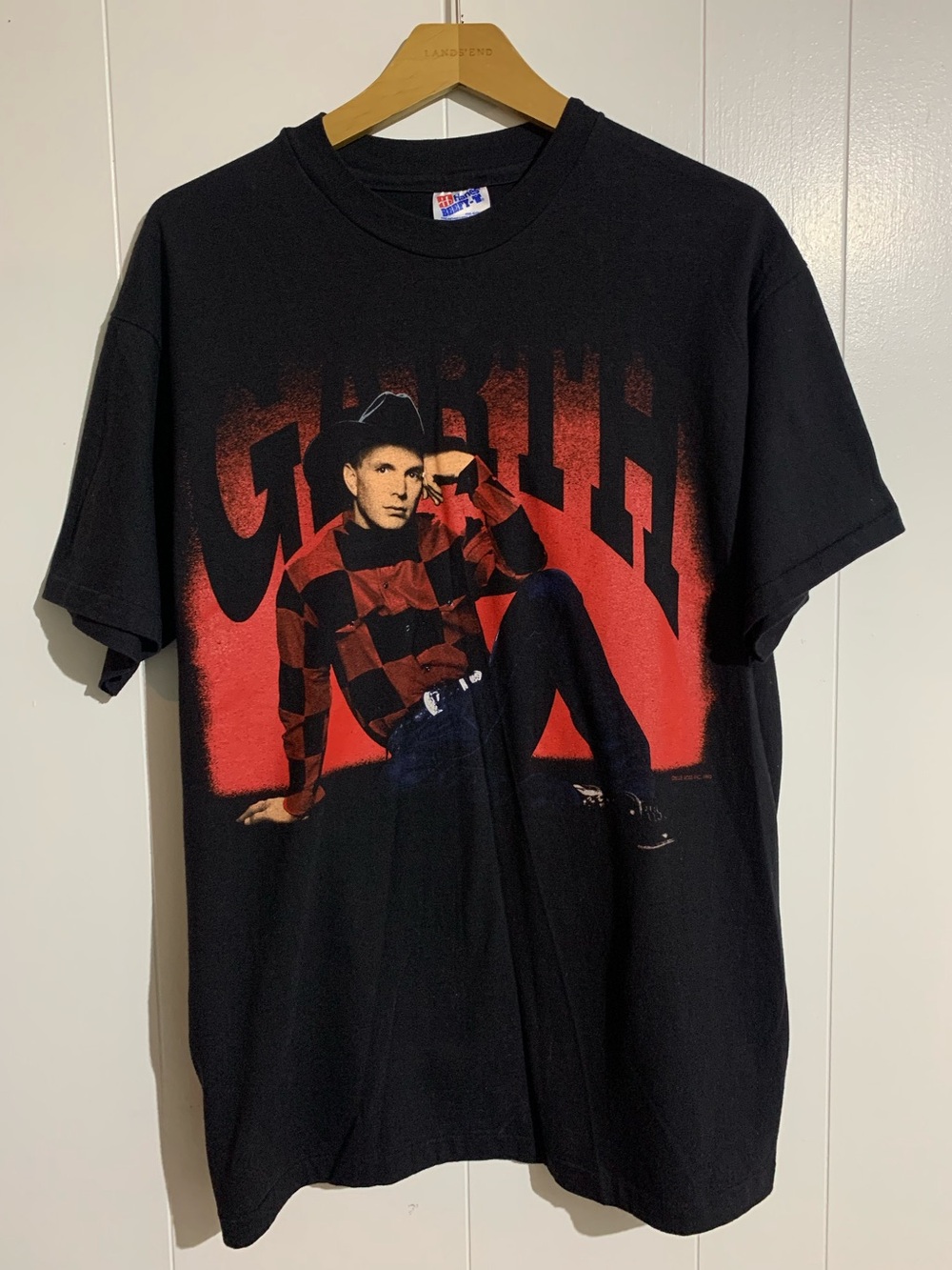 Vintage 90s Garth Brooks Tour T-shirt 1993 Concert Tee Single Stitch Made in USA